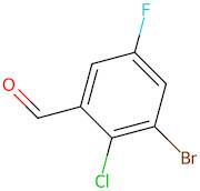 3-Bromo-2-chloro-5-fluorobenzaldehyde