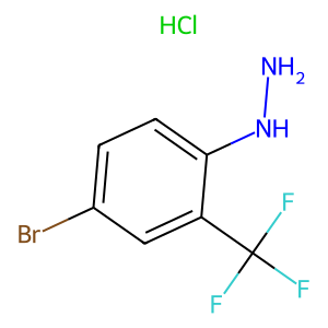 (4-Bromo-2-(trifluoromethyl)phenyl)hydrazine hydrochloride