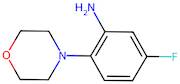 5-Fluoro-2-(morpholin-4-yl)aniline