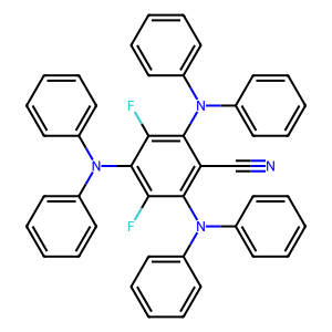 2,4,6-Tris(diphenylamino)-3,5-difluorobenzonitrile