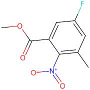 Methyl 5-fluoro-3-methyl-2-nitrobenzoate