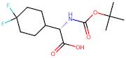 (S)-2-((tert-Butoxycarbonyl)amino)-2-(4,4-difluorocyclohexyl)acetic acid