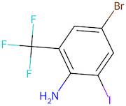 4-Bromo-2-iodo-6-(trifluoromethyl)aniline