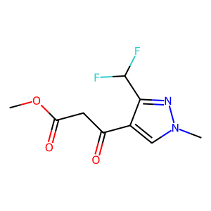 Methyl 3-(3-(difluoromethyl)-1-methyl-1H-pyrazol-4-yl)-3-oxopropanoate