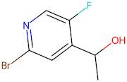 1-(2-Bromo-5-fluoropyridin-4-yl)ethan-1-ol