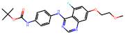 tert-Butyl (4-((5-fluoro-7-(2-methoxyethoxy)quinazolin-4-yl)amino)phenyl)carbamate