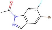 1-(5-Bromo-6-fluoro-1H-indazol-1-yl)ethan-1-one