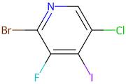 2-Bromo-5-chloro-3-fluoro-4-iodopyridine