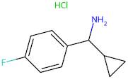 Cyclopropyl(4-fluorophenyl)methanamine hydrochloride