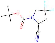 Tert-butyl (S)-2-cyano-4,4-difluoropyrrolidine-1-carboxylate