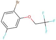 1-Bromo-4-fluoro-2-(2,2,2-trifluoroethoxy)benzene