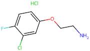 2-(3-Chloro-4-fluorophenoxy)ethan-1-amine hydrochloride