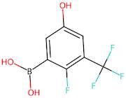 (2-Fluoro-5-hydroxy-3-(trifluoromethyl)phenyl)boronic acid