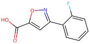 3-(2-Fluorophenyl)isoxazole-5-carboxylic acid