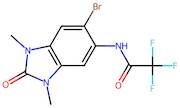 N-(6-Bromo-1,3-dimethyl-2-oxo-2,3-dihydro-1H-benzo[d]imidazol-5-yl)-2,2,2-trifluoroacetamide