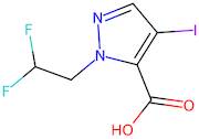 1-(2,2-Difluoroethyl)-4-iodo-1H-pyrazole-5-carboxylic acid