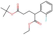 5-(tert-Butyl) 1-ethyl 2-(2-fluorophenyl)pentanedioate