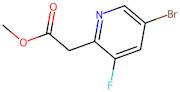 Methyl 2-(5-bromo-3-fluoropyridin-2-yl)acetate