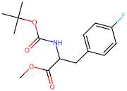 Methyl 2-((tert-butoxycarbonyl)amino)-3-(4-fluorophenyl)propanoate