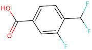 4-(Difluoromethyl)-3-fluorobenzoic acid