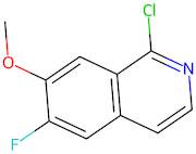 1-Chloro-6-fluoro-7-methoxyisoquinoline