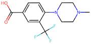 4-(4-Methylpiperazin-1-yl)-3-(trifluoromethyl)benzoic acid