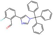 2-Fluoro-6-[1-(triphenylmethyl)-1H-imidazol-4-yl]benzaldehyde