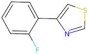 4-(2-Fluorophenyl)thiazole