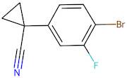 1-(4-Bromo-3-fluorophenyl)cyclopropane-1-carbonitrile