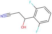 3-(2,6-Difluorophenyl)-3-hydroxypropanenitrile