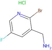 (2-Bromo-5-fluoropyridin-3-yl)methanamine hydrochloride