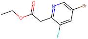 Ethyl 2-(5-bromo-3-fluoropyridin-2-yl)acetate