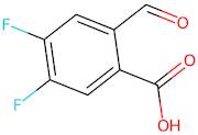 4,5-Difluoro-2-formylbenzoic acid