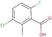 3-Chloro-6-fluoro-2-methylbenzoic acid