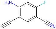 4-Amino-5-ethynyl-2-fluorobenzonitrile