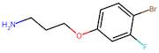 3-(4-Bromo-3-fluorophenoxy)propan-1-amine