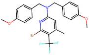 6-Bromo-N,N-bis(4-methoxybenzyl)-4-methyl-5-(trifluoromethyl)pyridin-2-amine