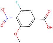 3-Fluoro-5-methoxy-4-nitrobenzoic acid