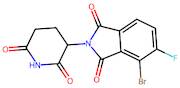 4-Bromo-2-(2,6-dioxopiperidin-3-yl)-5-fluoroisoindoline-1,3-dione