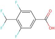 4-(Difluoromethyl)-3,5-difluorobenzoic acid