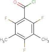 3,5-Dimethyl-2,4,6-trifluorobenzoyl chloride