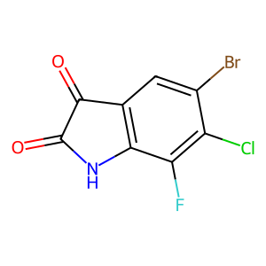 5-Bromo-6-chloro-7-fluoroindoline-2,3-dione