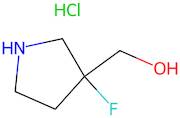 (3-Fluoropyrrolidin-3-yl)methanol hydrochloride