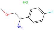 1-(4-Fluorophenyl)-2-methoxyethan-1-amine hydrochloride