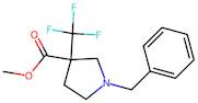 Methyl 1-benzyl-3-(trifluoromethyl)pyrrolidine-3-carboxylate