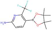 5-(4,4,5,5-Tetramethyl-1,3,2-dioxaborolan-2-yl)-6-(trifluoromethyl)pyridin-2-amine