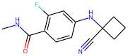 4-((1-Cyanocyclobutyl)amino)-2-fluoro-N-methylbenzamide