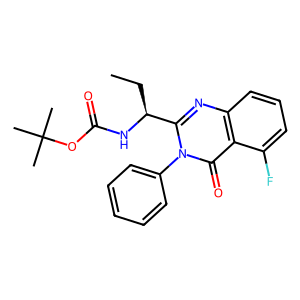 (S)-tert-butyl (1-(5-fluoro-4-oxo-3-phenyl-3,4-dihydroquinazolin-2-yl)propyl)carbamate