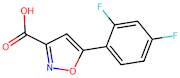 5-(2,4-Difluorophenyl)isoxazole-3-carboxylic acid