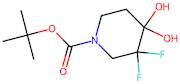 tert-Butyl 3,3-difluoro-4,4-dihydroxypiperidine-1-carboxylate